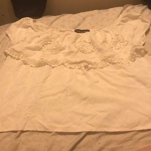 White Lace Shirt